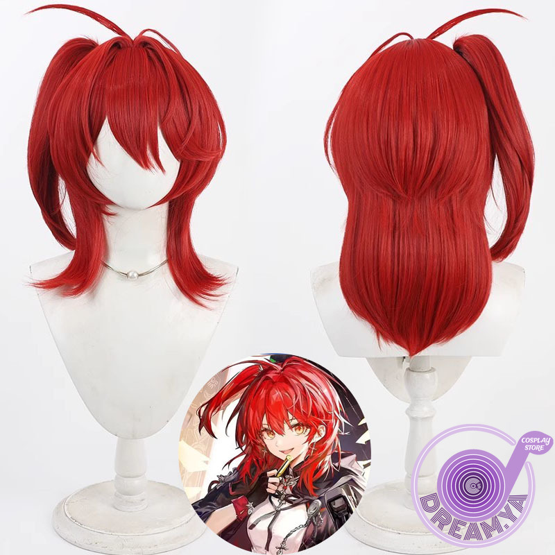 Anime Cosplay Wig Heat Resistant - Exusiai The New Covenant Cosplay Wig