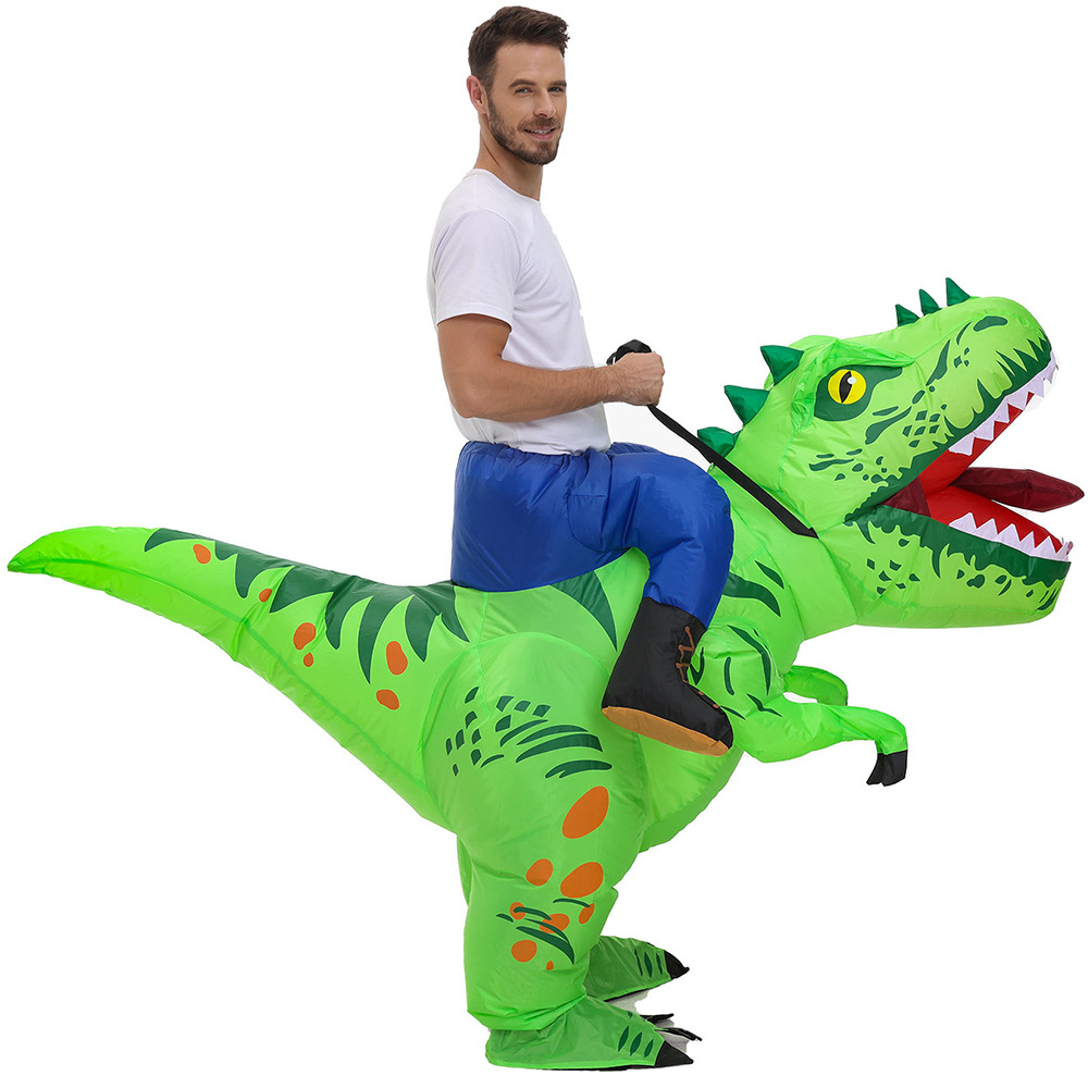 Children/Adults Dinosaur Infla - огляд і ціна Inflatable Dinosaur Costume Adult