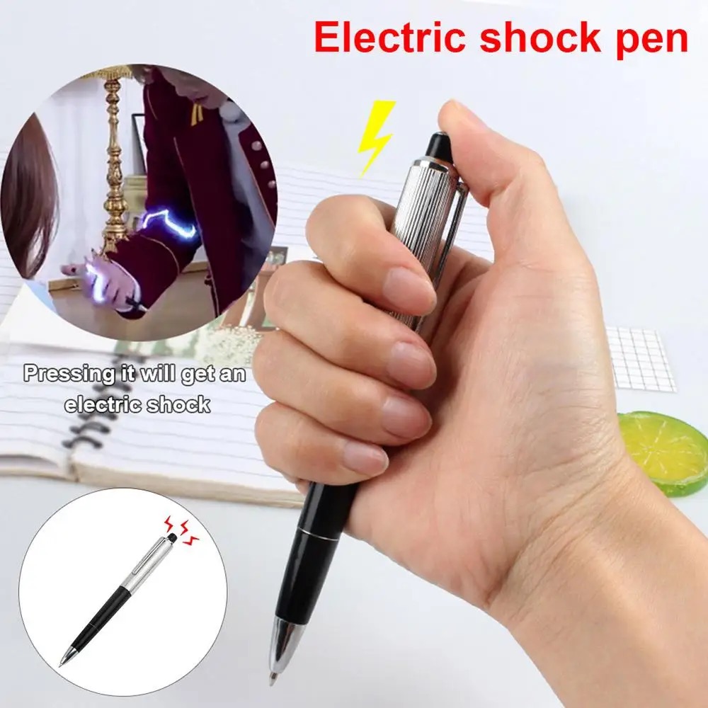 1pcs Creative Electric Shock P - огляд і ціна Shock Pen Prank Toy