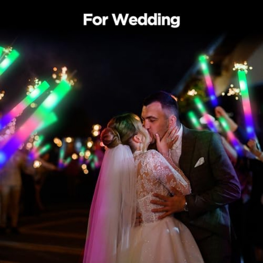 Pcs Foam Glow Sticks Bulk Part - огляд і ціна Flashing Led Foam Sticks Party