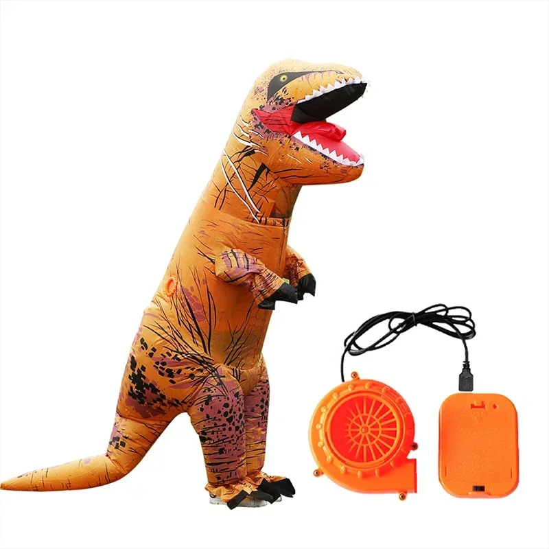 Tyrannosaurus rex inflatable c - огляд і ціна Inflatable Dinosaur Costume Adult