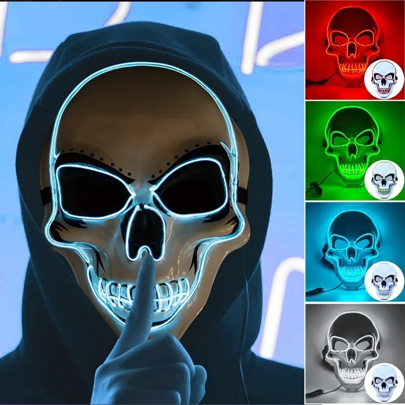 Halloween Adult Purification M - огляд і ціна Led Purge Mask Halloween