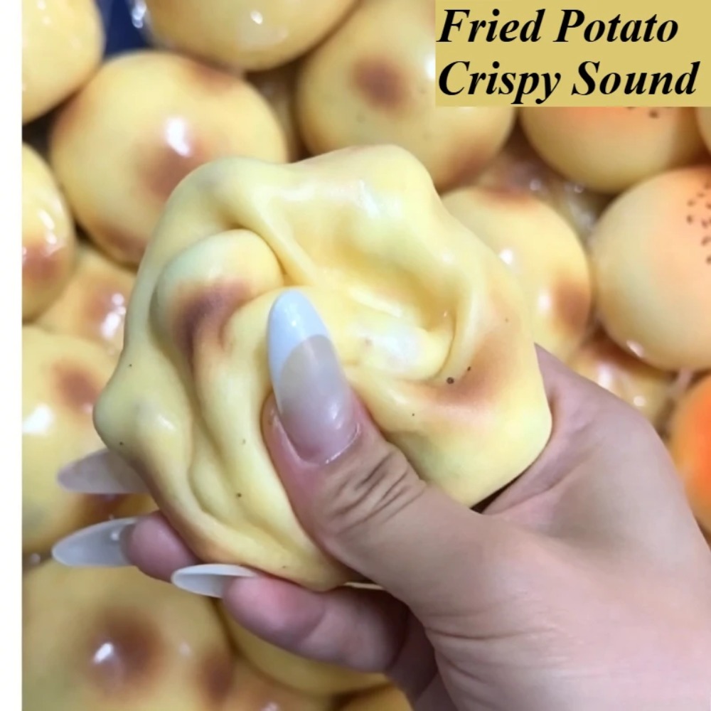 Fried Potato Shaped Squishy To - огляд і ціна Novelty Gifts