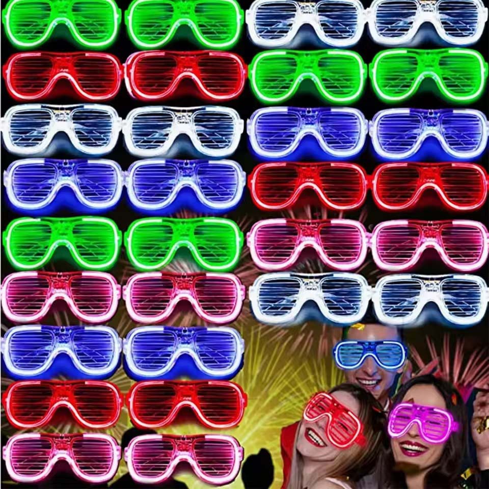5-50 Pcs Light Up LED Glasses  - огляд і ціна Glow In The Dark Party Glasses