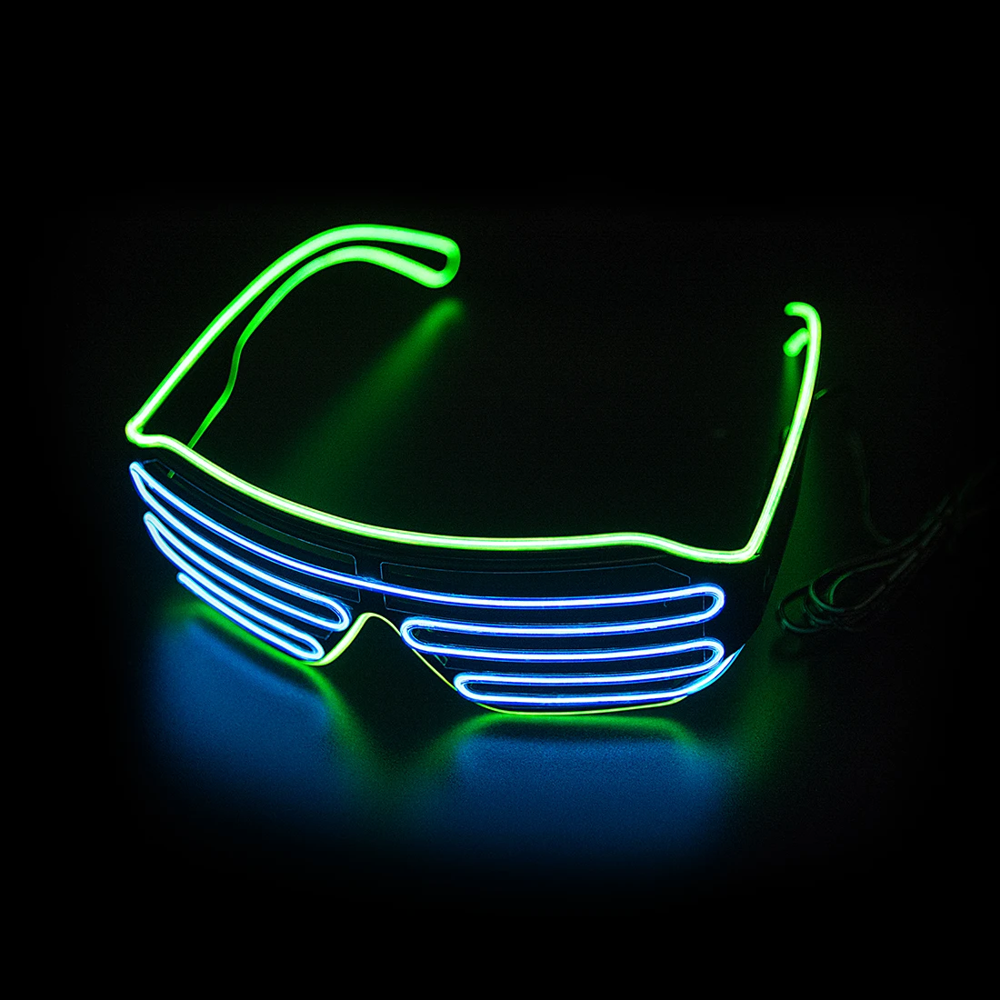 LED Glowing Glasses Gafas Lumi - огляд і ціна Glow In The Dark Party Glasses