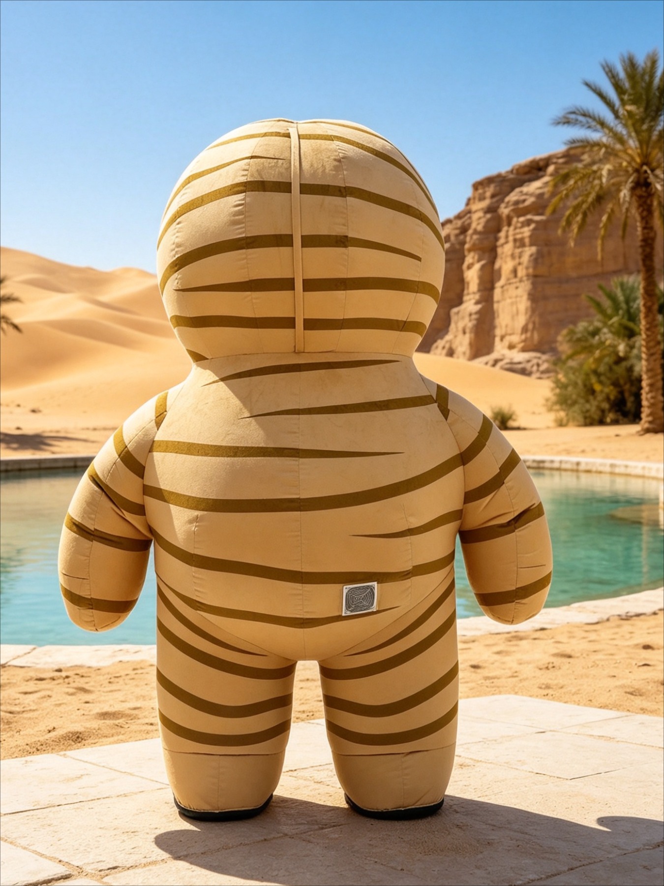 Inflatable Mummy Costume Masco - огляд і ціна Costumes