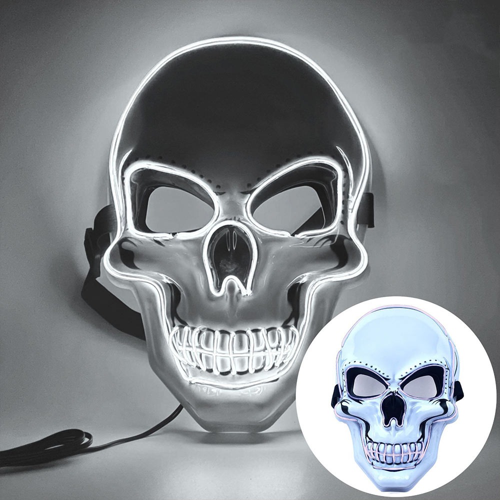 Fashion Horror Halloween Skull - огляд і ціна Led Purge Mask Halloween