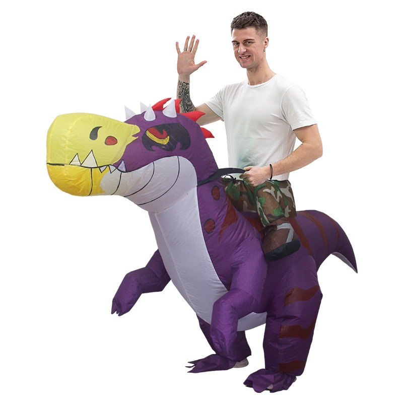 Halloween Dinosaur Inflatable  - огляд і ціна Inflatable Dinosaur Costume Adult