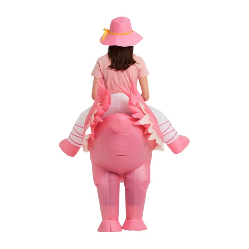 Pink Flamingo Inflatable Costu - огляд і ціна Costumes