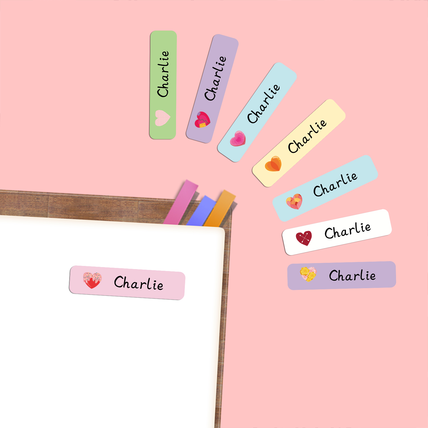 Personalized Heart Shape Name  - огляд і ціна Party Supplies