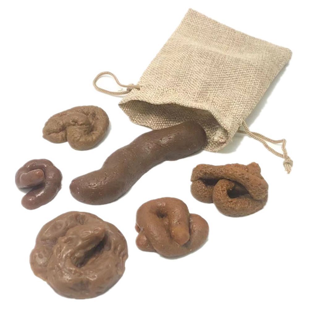6Pcs Joke Tricky Toys Gadget S - огляд і ціна Fake Poop Gag Gift