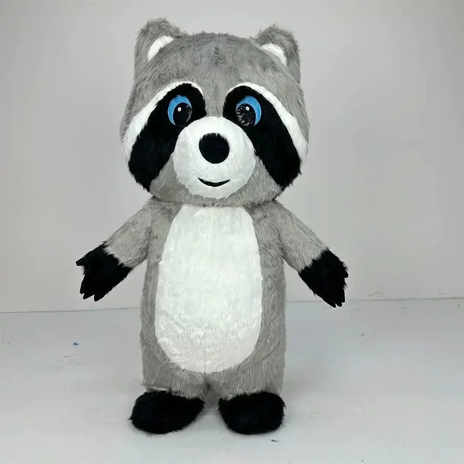 Grey Plush Inflatable Raccoon  - огляд і ціна Costumes
