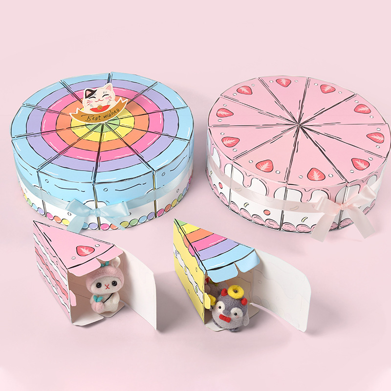 Triangular Cake Shaped Paper G - огляд і ціна Party Supplies