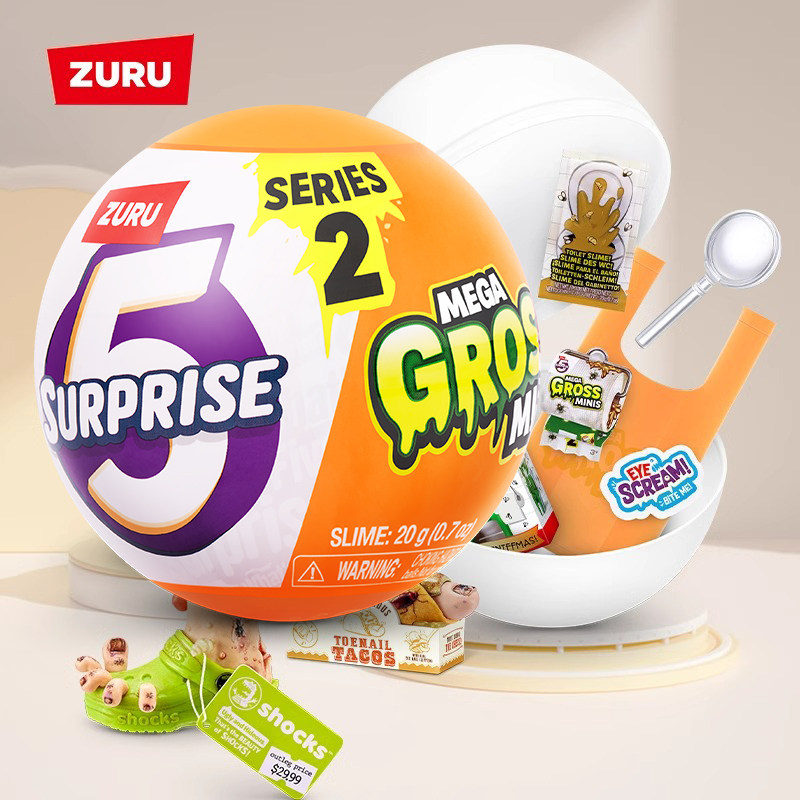 Genuine ZURU 5 Surprise Mega G - огляд і ціна Prank Toys