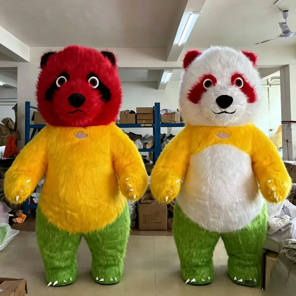 Colorful Giant Panda Inflatabl - огляд і ціна Costumes