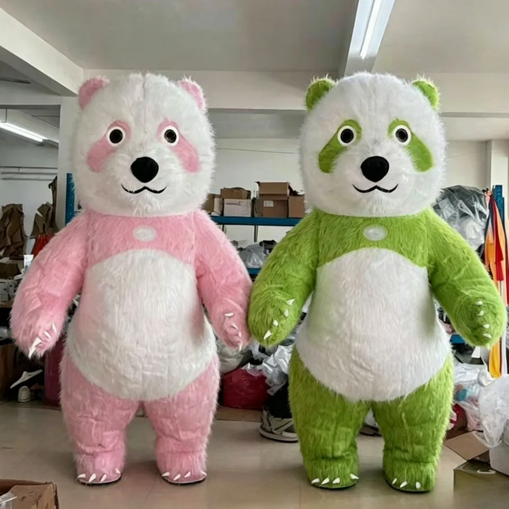 Colorful Giant Panda Inflatabl - огляд і ціна Costumes