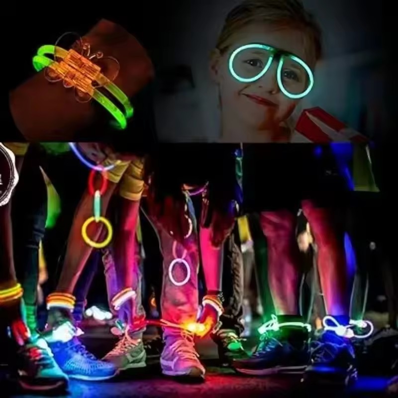 50/100Pcs Fluorescence Sticks  - огляд і ціна Glow In The Dark Party Glasses