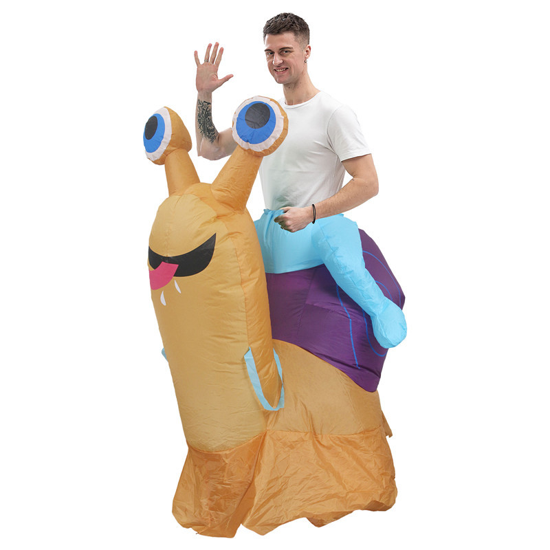 Riding Snail Inflatable Costum - огляд і ціна Costumes