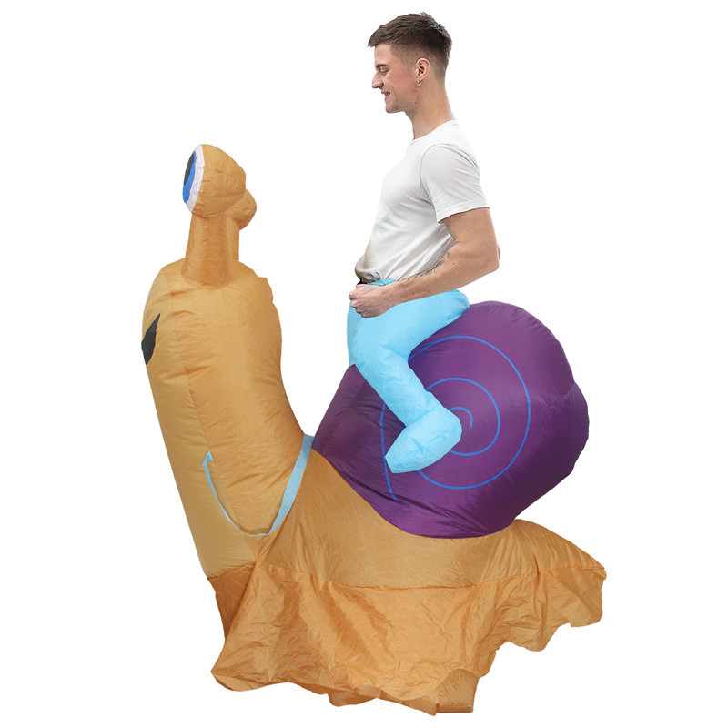 Riding Snail Inflatable Costum - огляд і ціна Costumes