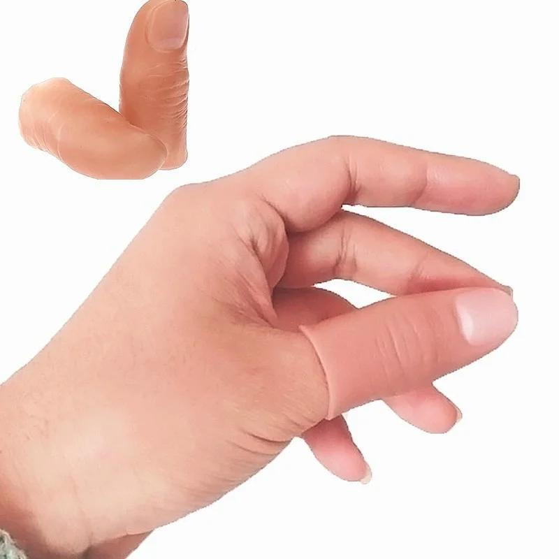 5Pcs/Set Fakes Soft Thumb Tip  - огляд і ціна Thumb Tip Magic Trick Set