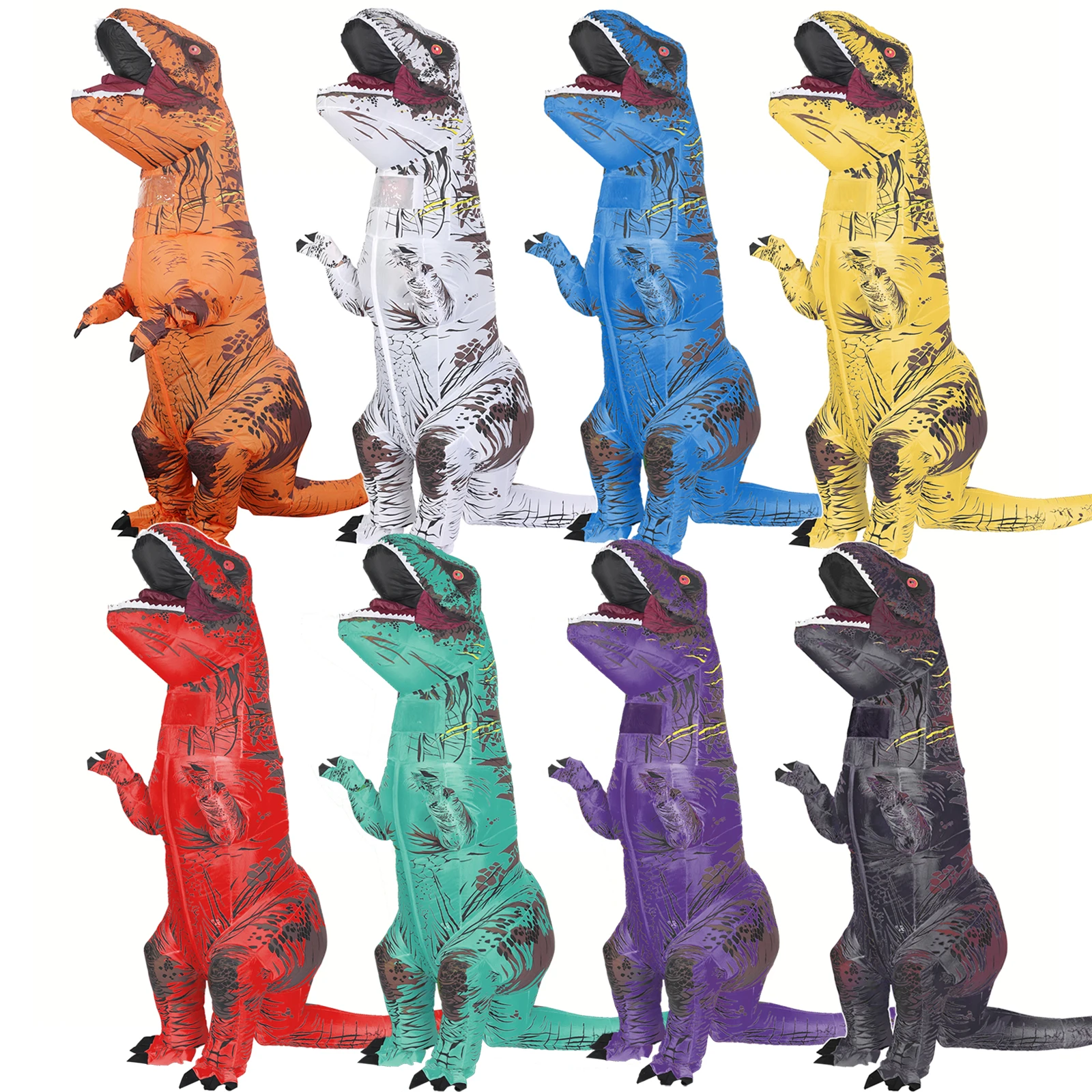 Tyrannosaurus Inflatable Dinos - огляд і ціна Inflatable Dinosaur Costume Adult