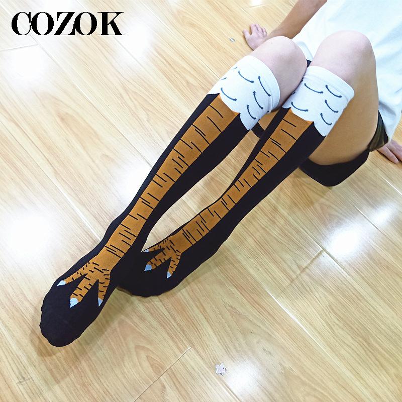 High Quality Womens Crazy Funn - огляд і ціна Funny Chicken Leg Socks