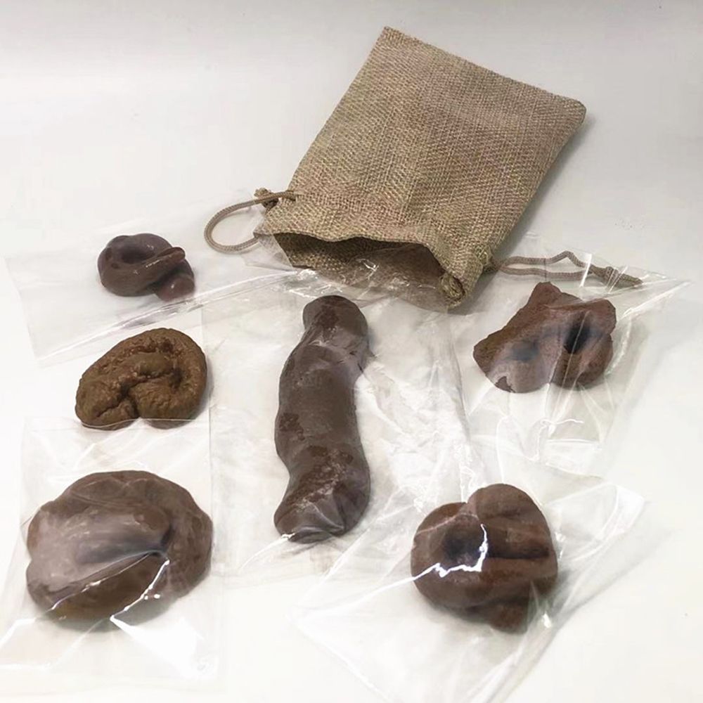 6Pcs Set April Fool's Day Fake - огляд і ціна Fake Poop Gag Gift