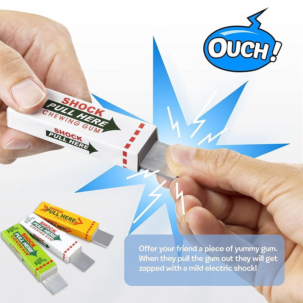 Electric Shock Joke Chewing Gu - огляд і ціна Shock Pen Prank Toy